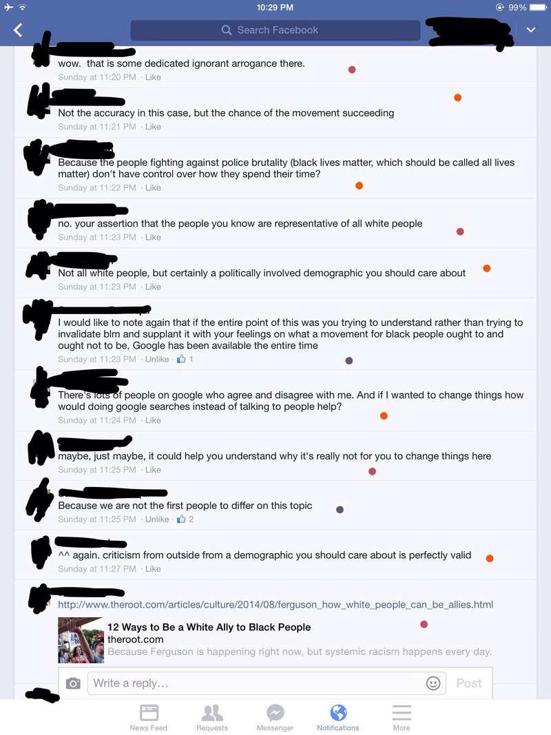 Illustration for article titled Don't Argue with Idiots on FB: A Lesson In 19 Screenshots